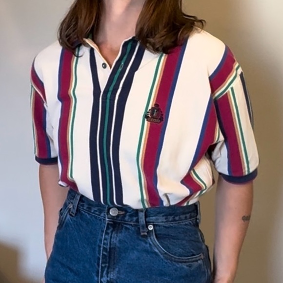 Vintage Izod top - Picture 1 of 6